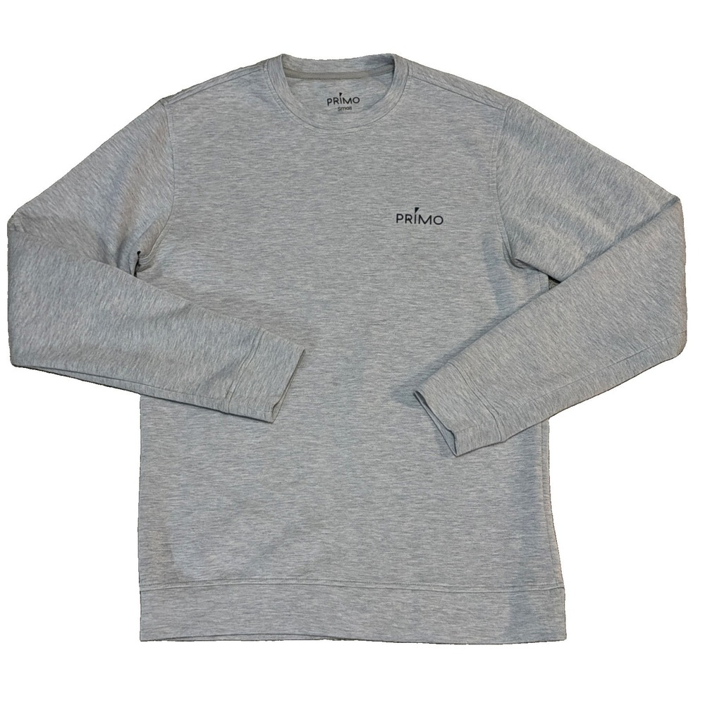Primo‎ Golf Men's Small Gray Crewneck Modal Blend Soft Sweatshirt
